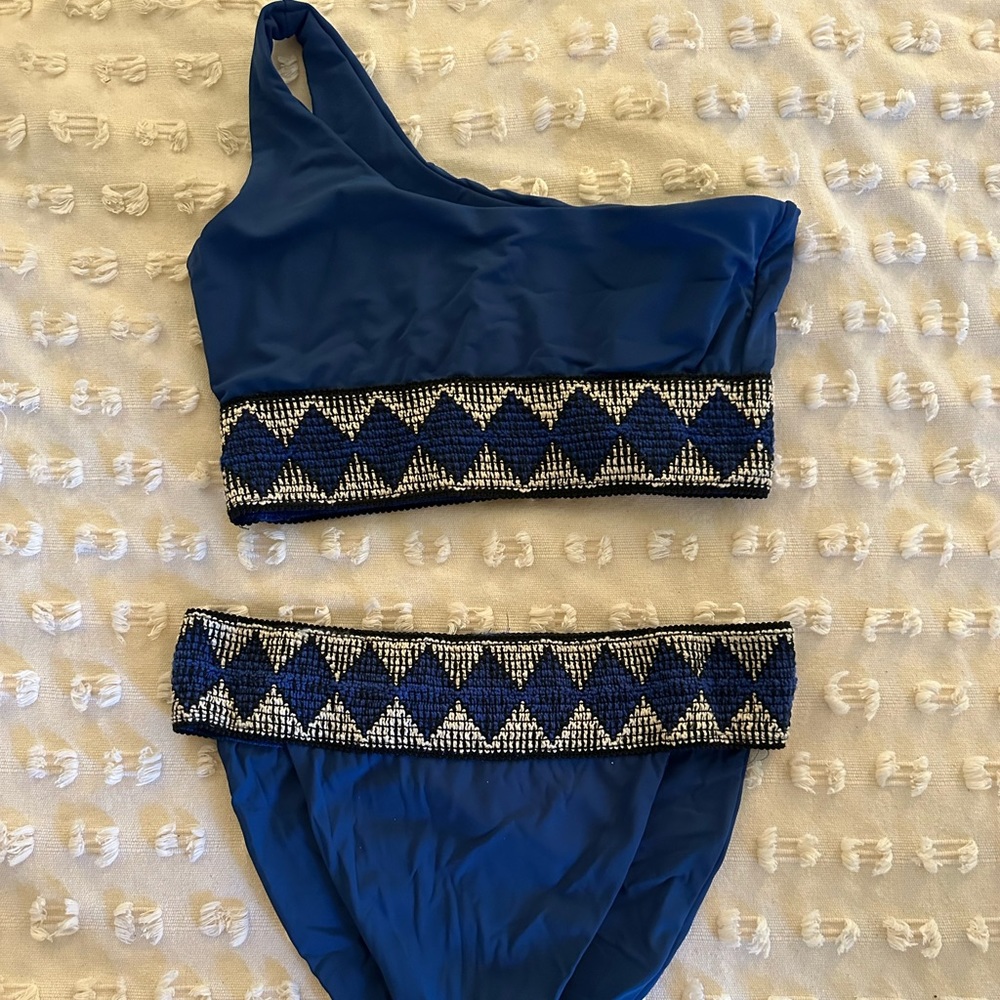 Elysiian Swim Milo Bikini Set navy blue